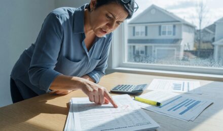 Chart showing adjustable-rate mortgage cap structures and payment shock examples
