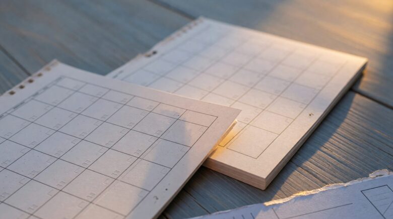 Couple reviewing retirement planning documents together at home