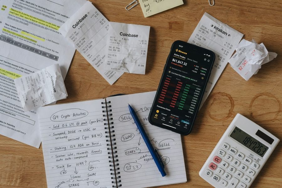 Chart showing taxable vs non-taxable crypto events under IRS rules