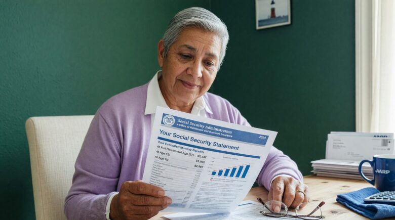 Chart comparing Social Security monthly benefit amounts at claiming ages 67 and 70