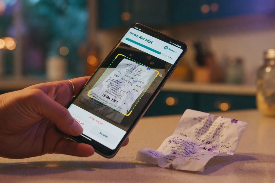 Side-by-side phone screens showing Ibotta and a store loyalty app open with clipped coupons