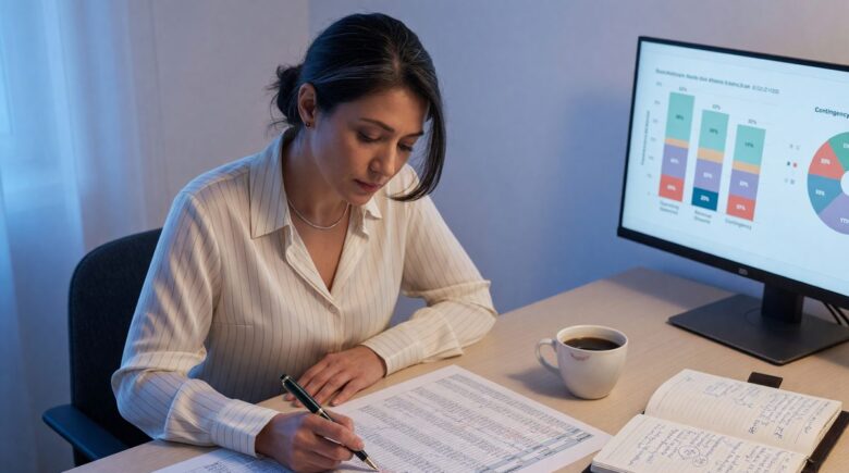 Professional reviewing wealth management strategy to prevent lifestyle creep on income growth