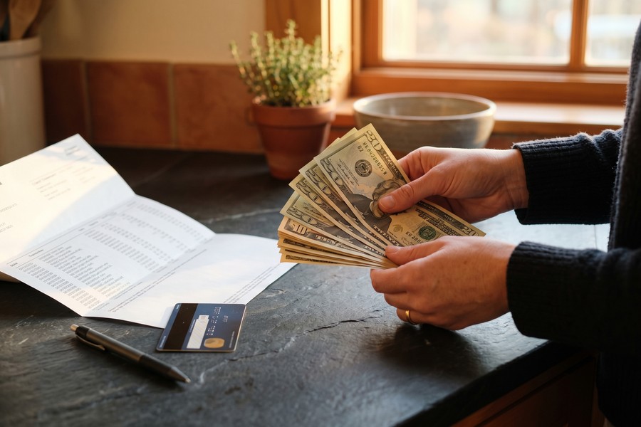Checklist showing steps to prepare credit before applying for a mortgage