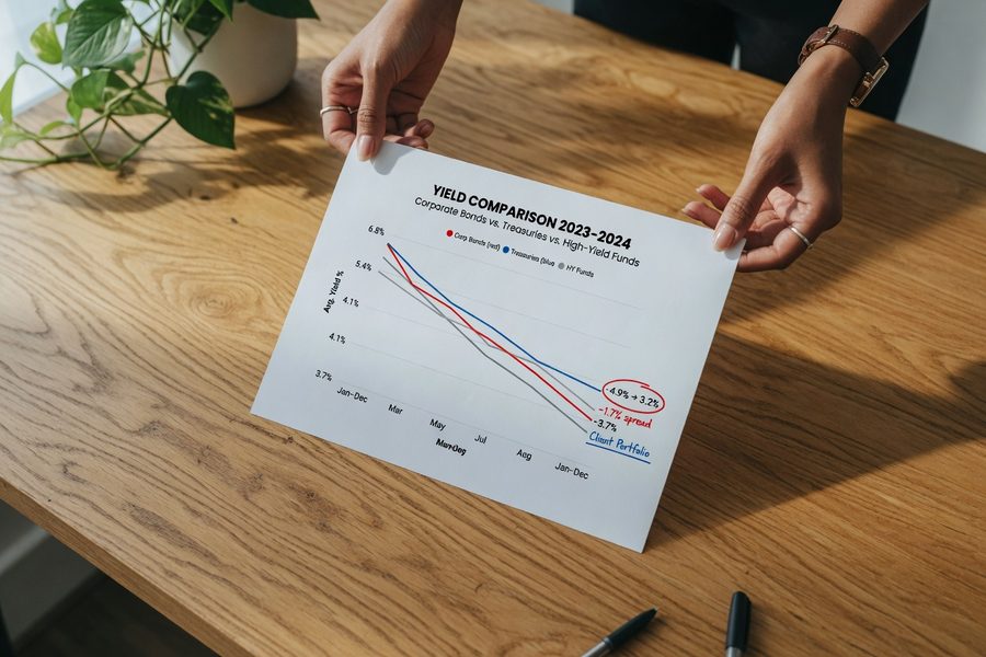 Line graph comparing top MMA APY versus FDIC national average from 2022 to 2026