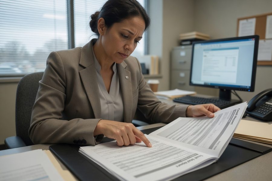 A calendar marked with closing day and the three-day disclosure deadline.