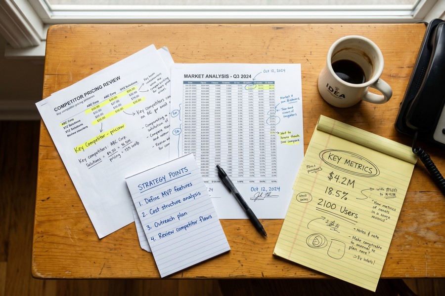 Person on phone holding a printed internet bill comparing competitor prices