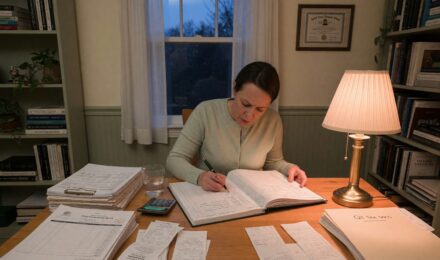 Personal balance sheet template showing assets, liabilities, and net worth calculation