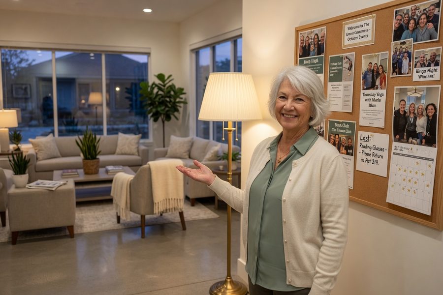 Side-by-side visual comparing retiree housing cost options across six strategies