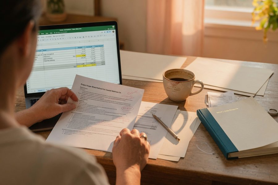 Side-by-side budget breakdown showing monthly expenses before and after retirement savings audit