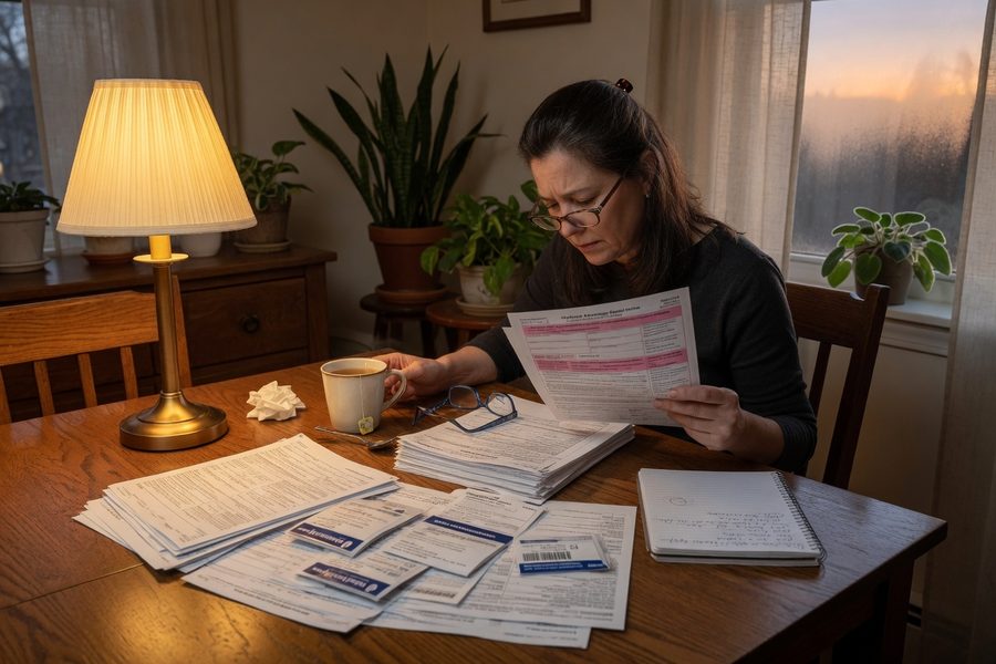 Infographic showing Social Security benefit amounts at ages 62, 67, and 70 based on average earnings