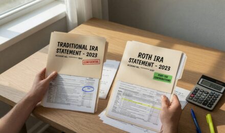 Comparison chart of Roth IRA and Traditional IRA tax implications by income bracket