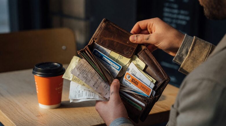 Graphic showing how small daily purchases like coffee, food delivery, and subscriptions accumulate into thousands of dollars yearly