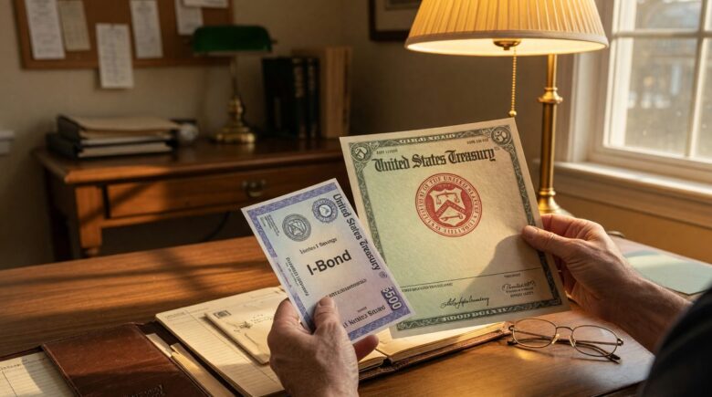 Comparison of Treasury bonds and Series I savings bonds with current rates and features