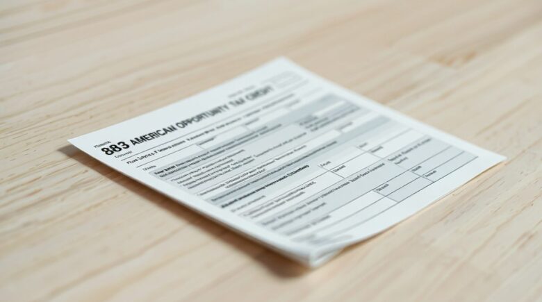 Parent and student reviewing American Opportunity Tax Credit eligibility and claiming process for 2026