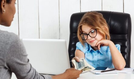 Family receiving child tax credit benefits in 2024