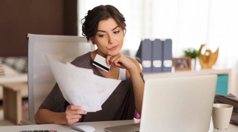 A person reviewing a tax document related to FBAR reporting for foreign bank accounts