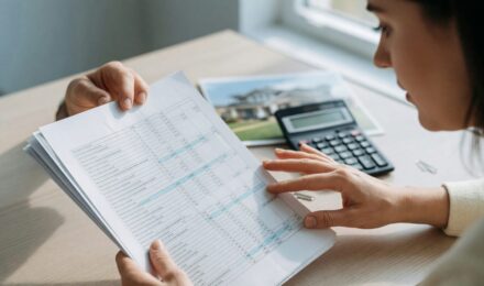 Comparison chart showing down payment requirements for different loan types