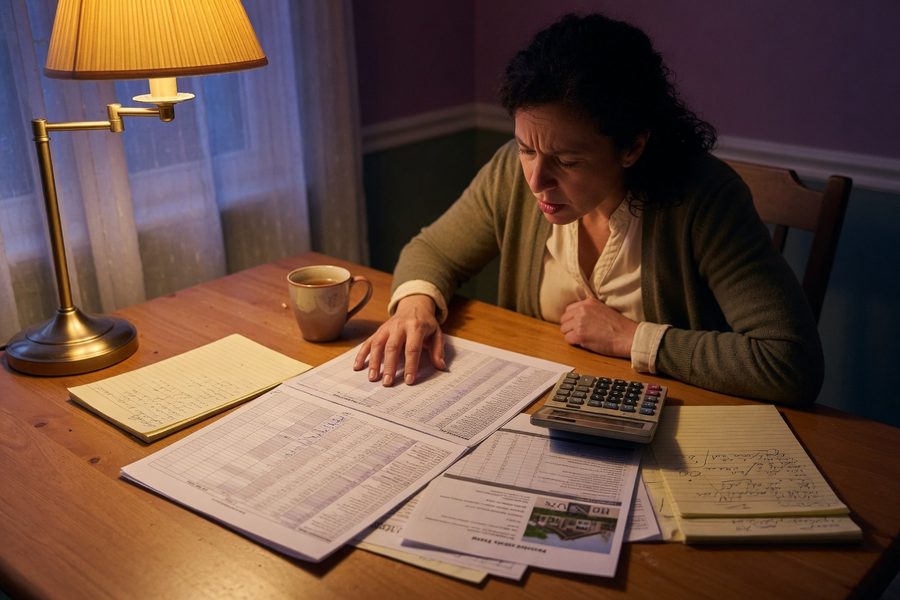 Side‑by‑side calculation showing monthly payment with 3% vs. 10% down.