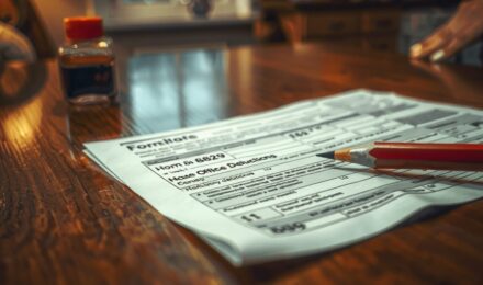 Home office deduction form 8829 and tax savings for self-employed individuals